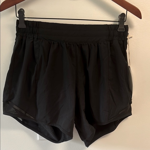 augiris Pants - AugIris Jet Black Women's Athletic Shorts size M NWT